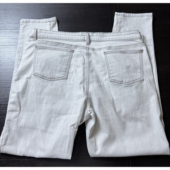 Eileen Fisher Woman’s Size 16 Made In USA Stonewashed Jeans, Casual Stretch - Picture 2 of 7